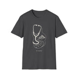 Surreal ER Nurse Shirt, Stethoscope to Road Illusion Art Tee, ER Nurse Gift, Emergency Nurse Tee, Nurse Week Gift