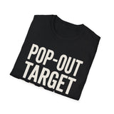 Pop-Out Target Pro Shirt, Funny Combat Archery Shirt, Archery Gift, Archer Tee, Combat Archery Gift