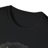 Surreal Coffee Shirt, Coffee Steam Town Illusion Art Tee, Coffee Lover Gift, Vintage Engraving Tee
