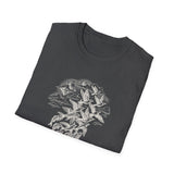 Surreal Ocean Shirt, Fish to Birds Illusion Art Tee, Whale Sea Life Tee, Beach Lover Gift