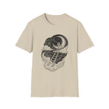 Surreal Space Shirt, Painting the Stars Illusion Art Tee, Astronomy Tee, Space Lover Gift