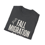 Fall Migration Brain Shirt, Funny Birder Shirt, Bird Watcher Gift, Birdwatching Tee, Birder Gift