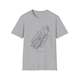 Surreal Phlebotomist Shirt, Veins to Rivers Illusion Art Tee, Phlebotomy Gift, Lab Week Tee