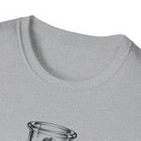 Surreal Science Shirt, Storm in a Test Tube Illusion Art Tee, Scientist Gift, Chemistry Tee, Vintage Engraving Tee