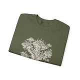 Surreal Fantasy Sweatshirt, Tree City Illusion Art Crewneck, Whimsical Dreamer Tee, Fantasy Lover Gift