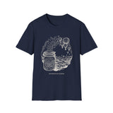 Surreal Sourdough Shirt, Starter to Balloons Illusion Art Tee, Sourdough Starter Gift, Bread Baker Tee