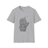 Surreal Christmas Shirt, Mitten Cabin Illusion Art Tee, Christmas Gift, Winter Holiday Tee