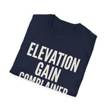 Elevation Gain Complainer Shirt, Funny Hiker Shirt, Hiker Gift, Hiking Tee, Outdoor Lover Gift