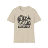 Queen Spotter Shirt, Funny Beekeeper Shirt, Beekeeping Gift, Beekeeper Tee, Honey Lover Gift