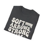 Soft Arrows, Strong Aim Shirt, Funny Combat Archery Shirt, Archery Gift, Archer Tee, Combat Archery Gift