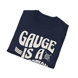 Gauge Is a Suggestion Shirt, Funny Knitter Shirt, Knitting Gift, Knitter Tee, Yarn Lover Gift