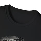 Surreal Ocean Shirt, Jellyfish Rain Illusion Art Tee, Whale Sea Life Tee, Beach Lover Gift
