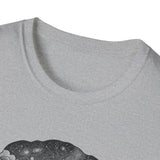 Surreal Celestial Shirt, Moon Stepping Stones Illusion Art Tee, Moon Phase Tee, Mystical Witchy Gift