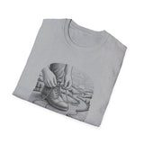 Surreal Occupational Therapy Shirt, Shoelaces to Road Illusion Art Tee, OT Gift, Occupational Therapist Tee