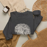 Surreal Cat Sweatshirt, Shadow Tiger Illusion Art Crewneck, Cat Lover Gift, Vintage Engraving Cat Tee
