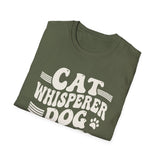 Cat Whisperer, Dog Hugger Shirt, Funny Vet Tech Shirt, Vet Tech Gift, Veterinary Technician Tee, Vet Clinic Gift