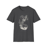 Surreal Vegetable Gardener Shirt, Carrot to Rocket Illusion Art Tee, Gardener Gift, Gardening Tee, Vegetable Garden Gift