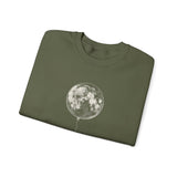 Surreal Celestial Sweatshirt, Moon Balloon Illusion Art Crewneck, Moon Phase Tee, Mystical Witchy Gift