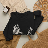 Surreal Garden Sweatshirt, Watering Can Birds Illusion Art Crewneck, Gardener Gift, Botanical Plant Tee
