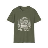 Surreal Christmas Shirt, Snow Globe Village Illusion Art Tee, Christmas Gift, Winter Holiday Tee