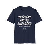 Initiative Order Enforcer Shirt, Funny Game Master Shirt, Tabletop Gamer Gift, RPG Tee, Game Night Gift
