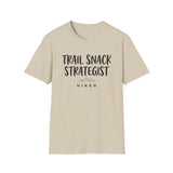 Trail Snack Strategist Shirt, Funny Hiker Shirt, Hiker Gift, Hiking Tee, Outdoor Lover Gift