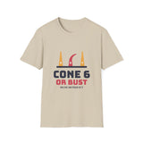 Cone 6 or Bust Shirt, Funny Pottery Shirt, Kiln Firing Ceramic Artist Gift, Potter Tee, Mid Fire Ceramics T-Shirt