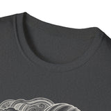 Surreal Coffee Shirt, Coffee Balloons Illusion Art Tee, Coffee Lover Gift, Vintage Engraving Tee