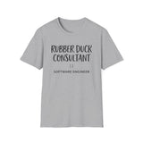 Rubber Duck Consultant Shirt, Funny Software Engineer Shirt, Programmer Gift, Software Developer Tee, Coder Gift