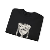 Surreal Celestial Sweatshirt, Star Hourglass Illusion Art Crewneck, Moon Phase Tee, Mystical Witchy Gift