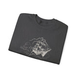 Surreal Ocean Sweatshirt, Ship Kite Illusion Art Crewneck, Sailing Tee, Ocean Lover Gift