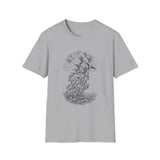 Surreal Ocean Shirt, Fish to Birds Illusion Art Tee, Whale Sea Life Tee, Beach Lover Gift