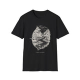 Surreal Combat Archery Shirt, Bow to River Bend Illusion Art Tee, Archery Gift, Archer Tee, Combat Archery Gift