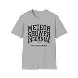 Meteor Shower Insomniac Shirt, Funny Amateur Astronomer Shirt, Astronomy Gift, Stargazing Tee, Space Lover Gift