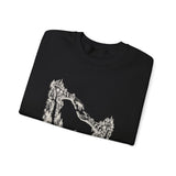 Surreal Fantasy Sweatshirt, Hands Bridge Illusion Art Crewneck, Whimsical Dreamer Tee, Fantasy Lover Gift