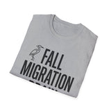 Fall Migration Brain Shirt, Funny Birder Shirt, Bird Watcher Gift, Birdwatching Tee, Birder Gift