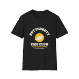 Butterbutt Fan Club Shirt, Yellow Rumped Warbler Tee, Funny Birding Shirt, Bird Watcher Gift, Warbler Birder T-Shirt
