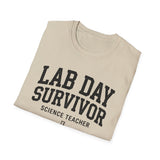 Lab Day Survivor Shirt, Funny Science Teacher Shirt, Science Teacher Gift, Teacher Tee, Back to School Gift