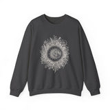 Surreal Celestial Sweatshirt, Eclipse Wreath Illusion Art Crewneck, Moon Phase Tee, Mystical Witchy Gift