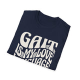 Gait Is My Love Language Shirt, Funny Physical Therapy Shirt, PT Gift, Physical Therapist Tee, Rehab Team Gift