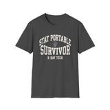 STAT Portable Survivor Shirt, Funny X-Ray Tech Shirt, Radiology Tech Gift, Rad Tech Week Tee, Radiologic Technologist