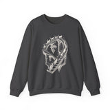 Surreal Cat Sweatshirt, Endless Cat Staircase Illusion Art Crewneck, Cat Lover Gift, Vintage Engraving Cat Tee
