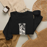 Surreal Science Sweatshirt, Storm in a Test Tube Illusion Art Crewneck, Scientist Gift, Chemistry Tee, Vintage Engraving Tee