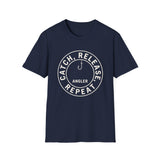 Catch, Release, Repeat Shirt, Funny Angler Shirt, Fishing Gift, Angler Tee, Fisherman Gift
