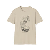 Surreal Vegetable Gardener Shirt, Carrot to Rocket Illusion Art Tee, Gardener Gift, Gardening Tee, Vegetable Garden Gift