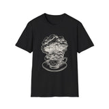 Surreal Bookish Shirt, Storm in a Teacup Illusion Art Tee, Book Lover Gift, Reader Tee, Dark Academia Shirt