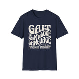 Gait Is My Love Language Shirt, Funny Physical Therapy Shirt, PT Gift, Physical Therapist Tee, Rehab Team Gift