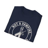 Not a Vampire, Just Certified Shirt, Funny Phlebotomist Shirt, Phlebotomy Gift, Lab Tech Tee, Lab Week Gift