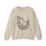 Surreal Fantasy Sweatshirt, Hands Bridge Illusion Art Crewneck, Whimsical Dreamer Tee, Fantasy Lover Gift