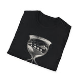 Surreal Travel Shirt, Hourglass Desert Ocean Illusion Art Tee, Adventure Gift, Wanderlust Tee